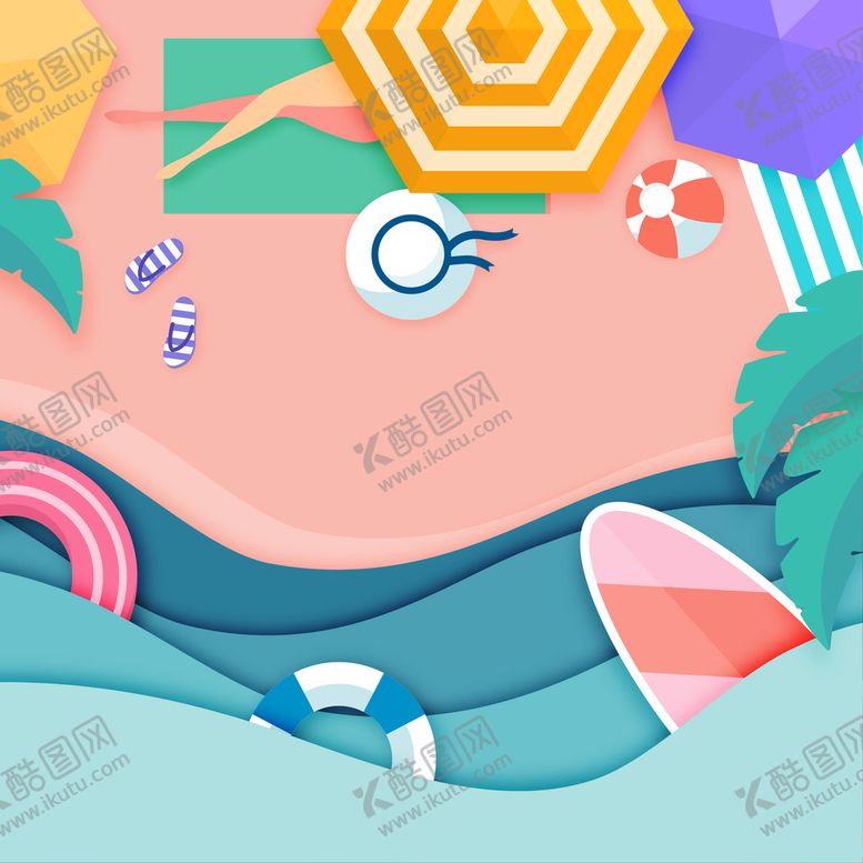 编号：19032510031046160162【酷图网】源文件下载-沙滩俯瞰图 