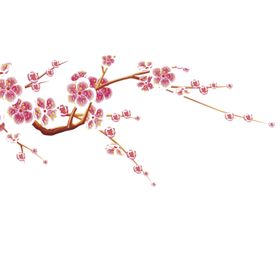 梅花树枝元素