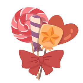卡通棒棒糖