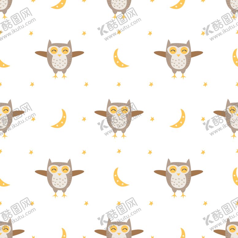 编号：35769709290338539967【酷图网】源文件下载-卡通印花图案