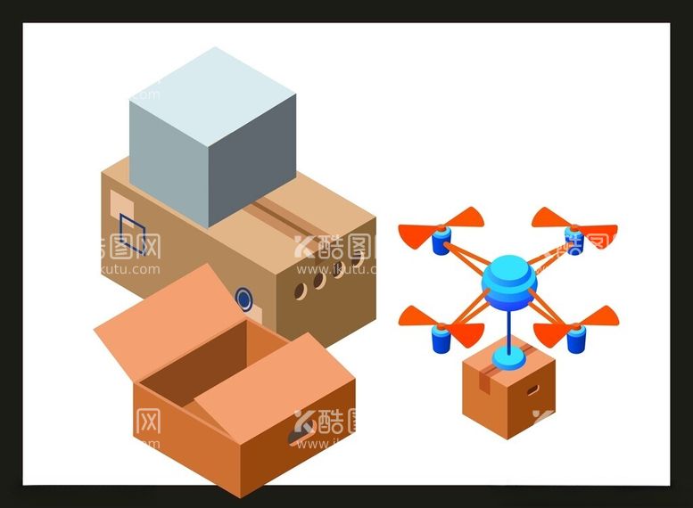 编号：57950812151616013781【酷图网】源文件下载-手绘快递素材