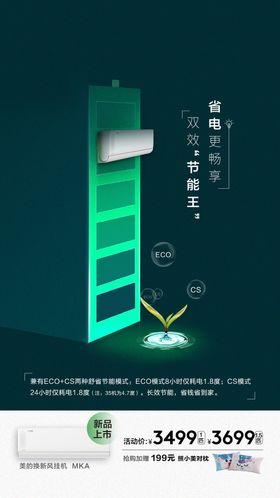 空调省电节能王海报