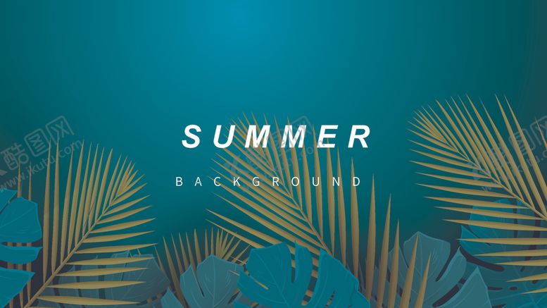 编号：23066109290857299670【酷图网】源文件下载-热带夏季背景广告