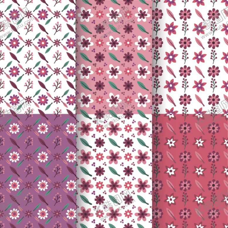 编号：83946410080901266290【酷图网】源文件下载-无缝花纹