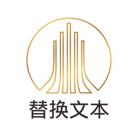 高端logo上升模板