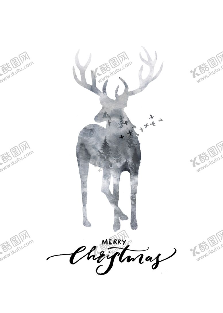 编号：11149109131008447585【酷图网】源文件下载-麋鹿