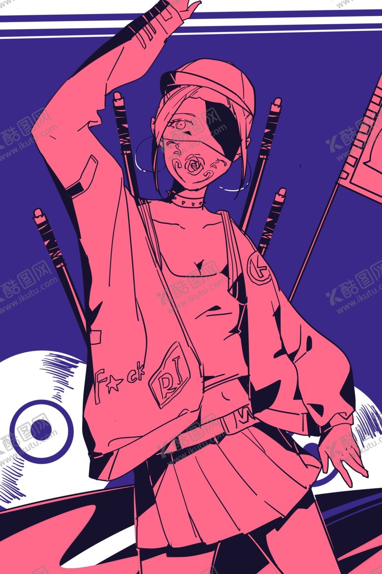 编号：14474506241222107726【酷图网】源文件下载-抽象插画