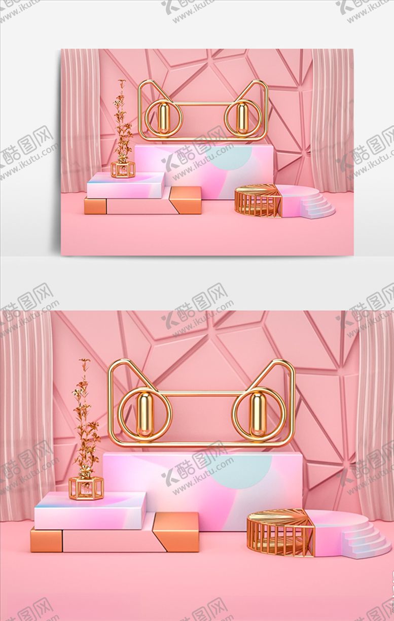 编号：58490610172228335665【酷图网】源文件下载-C4D场景建模
