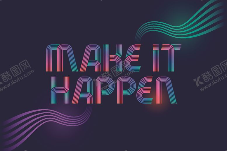 编号：77309209110930561357【酷图网】源文件下载-创意艺术字母