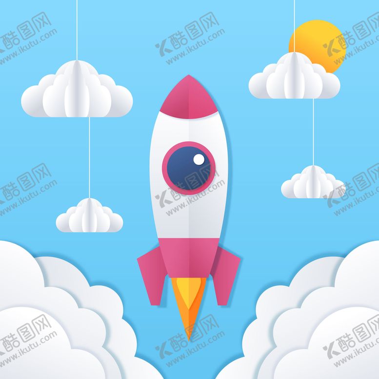 编号：04369709161105102149【酷图网】源文件下载-航天科技插画 