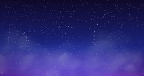 傍晚星空