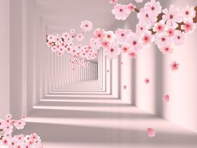 玫瑰花罗马柱