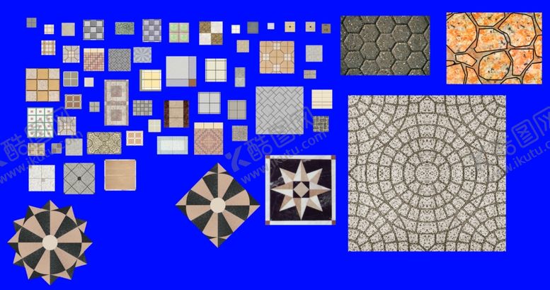 编号：61666010311704282168【酷图网】源文件下载-景观地面铺装