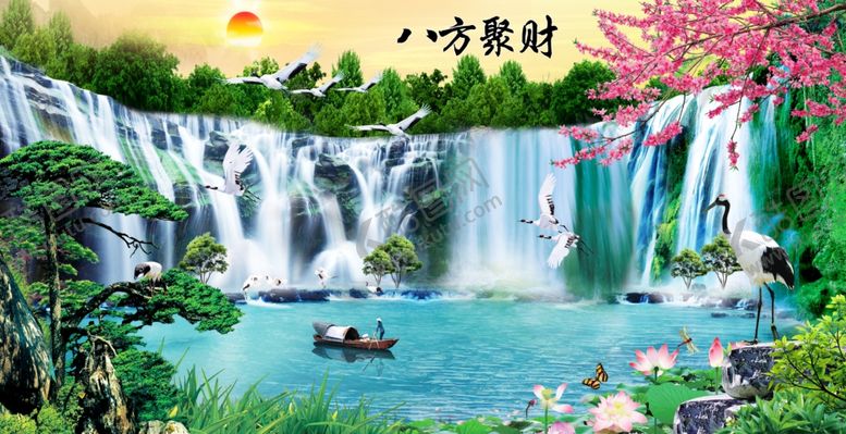 编号：66238409211205374736【酷图网】源文件下载-八方聚财