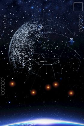 编号：43925609230944466987【酷图网】源文件下载-创意星空合成海报图片 