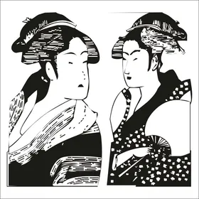 古代美女插画