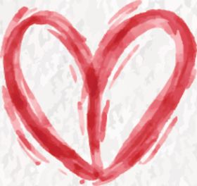 手绘爱心