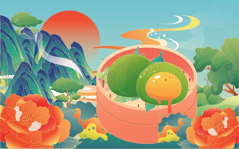 编号：68127904080018333981【酷图网】源文件下载-清明节插画