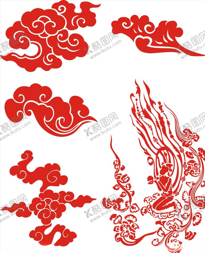 编号：99355710080652473188【酷图网】源文件下载-中国风祥云素材