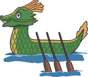 龙舟传统节日船习俗