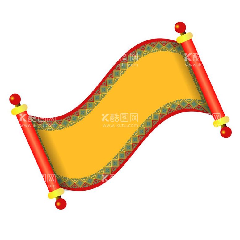 编号：92595312030446048275【酷图网】源文件下载-卷轴