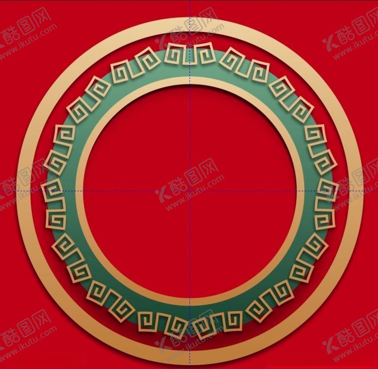 编号：97421109291750012809【酷图网】源文件下载-中国风边框金色