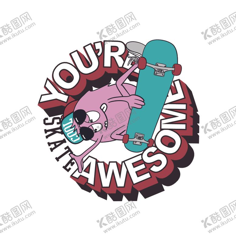 编号：54814709231531589670【酷图网】源文件下载-卡通印花