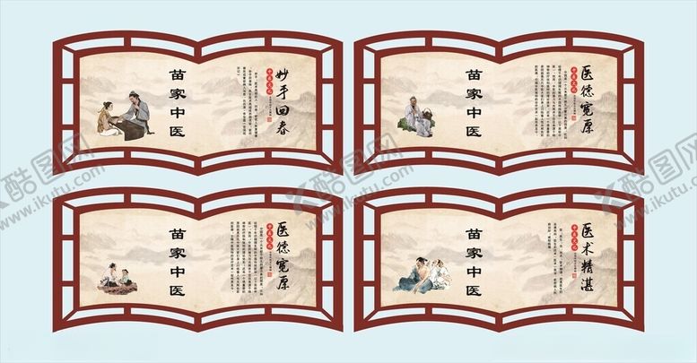 编号：86554404010038295960【酷图网】源文件下载-中医展板