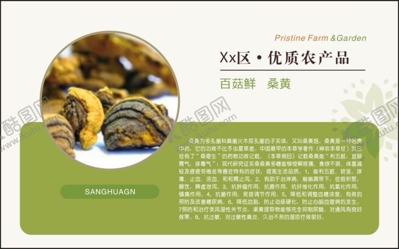 编号：73025001190701212852【酷图网】源文件下载-桑黄 生态农业