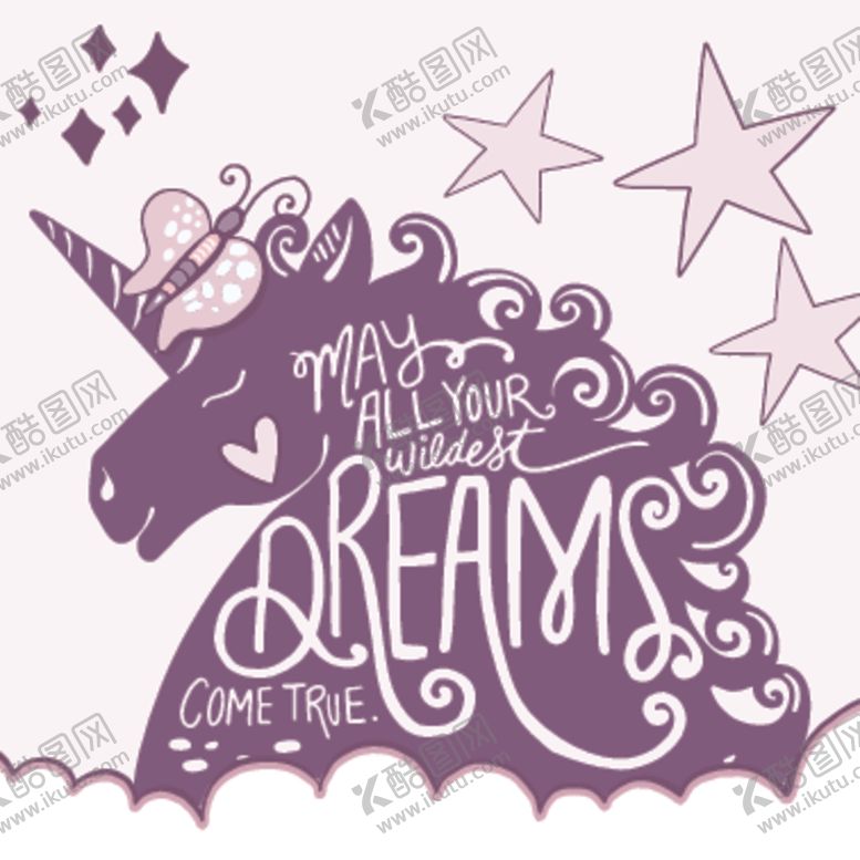 编号：55352609210719155028【酷图网】源文件下载-独角兽创意插画