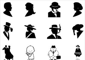 人物矢量图