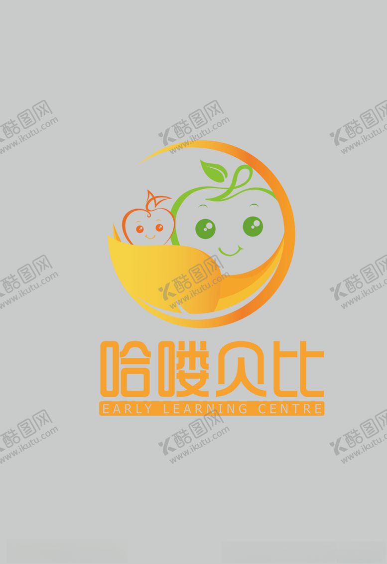 编号：24960406250108264949【酷图网】源文件下载-哈喽苹果橘子logo