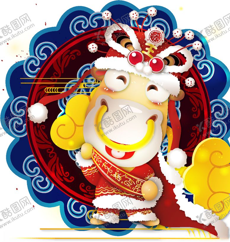 编号：86055909261511337745【酷图网】源文件下载-牛年