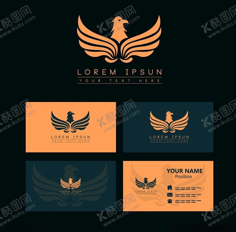 编号：89692101201952572063【酷图网】源文件下载-老鹰LOGO