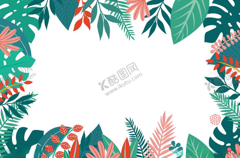 编号：73013605110719334846【酷图网】源文件下载-叶子花卉背景