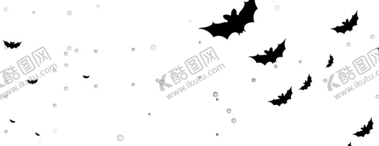 编号：62632804301427028814【酷图网】源文件下载-万圣节蝙蝠
