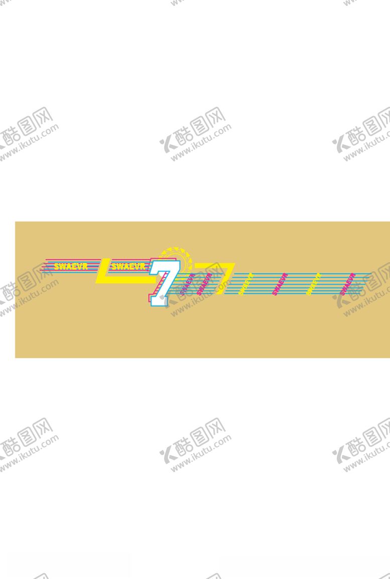 编号：46919109210252107481【酷图网】源文件下载-字母印花