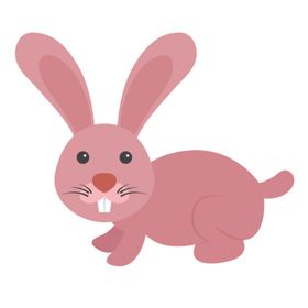 可爱森系呆萌动物插画