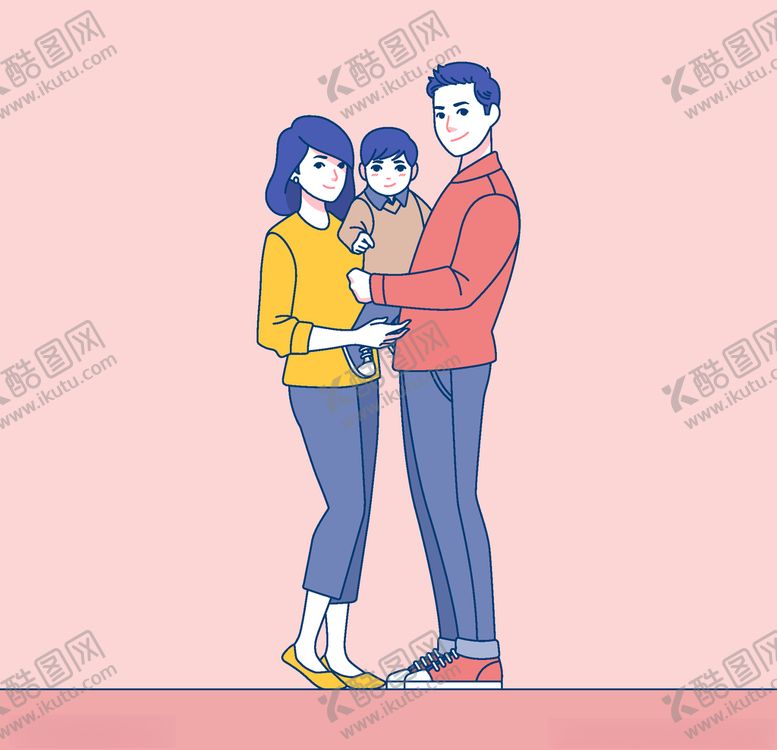 编号：13428009270435107256【酷图网】源文件下载-小清新人物男女插画