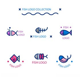 海洋主题LOGO标志