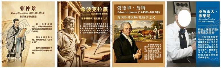 编号：12361505241545108354【酷图网】源文件下载-名人展板