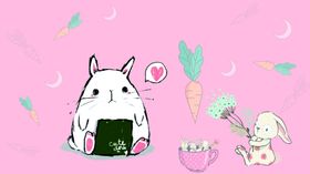 胡萝卜小兔房子