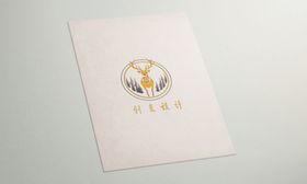 LOGO效果图样机图片VI模版商标设计场景贴套贴