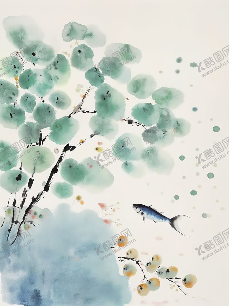 编号：67329202192206136504【酷图网】源文件下载-中国风水墨画