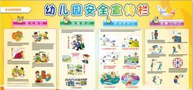 幼儿园安全教育宣传栏