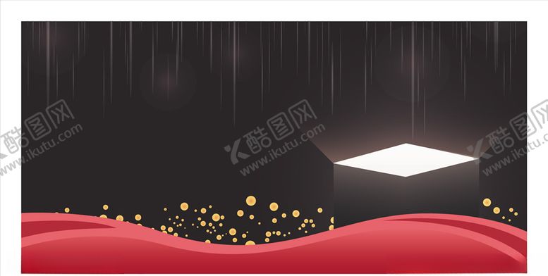 编号：34603209100010453425【酷图网】源文件下载-黑色流光背景