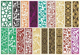 窗花镂空花纹屏风隔断雕花