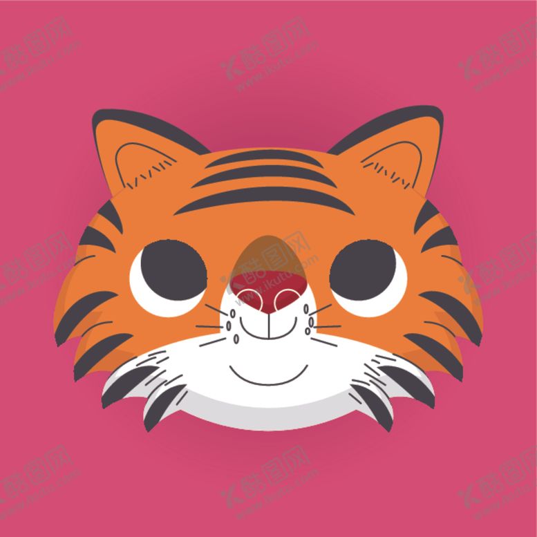 编号：89151109281804024362【酷图网】源文件下载-卡通老虎