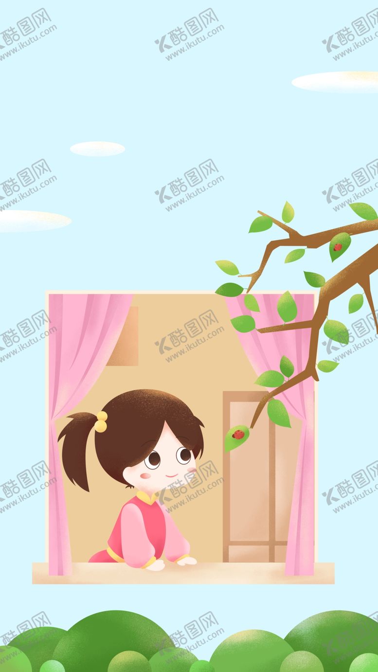 编号：81363003242037259270【酷图网】源文件下载-卡通女孩