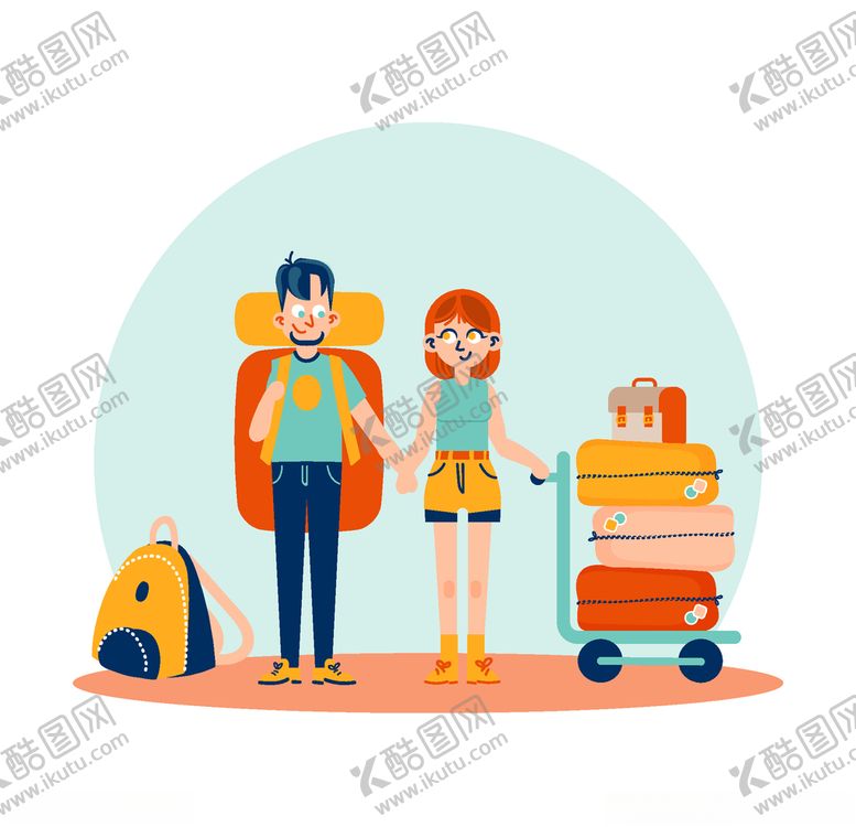 编号：25434606251859042162【酷图网】源文件下载-旅客游客